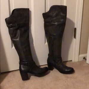 Frye over the knee boots